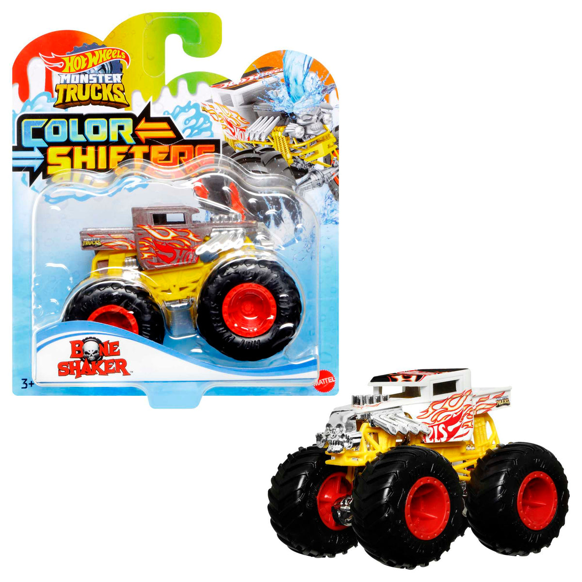 Hot Wheels Monster Trucks Color Shifters Assorted Design