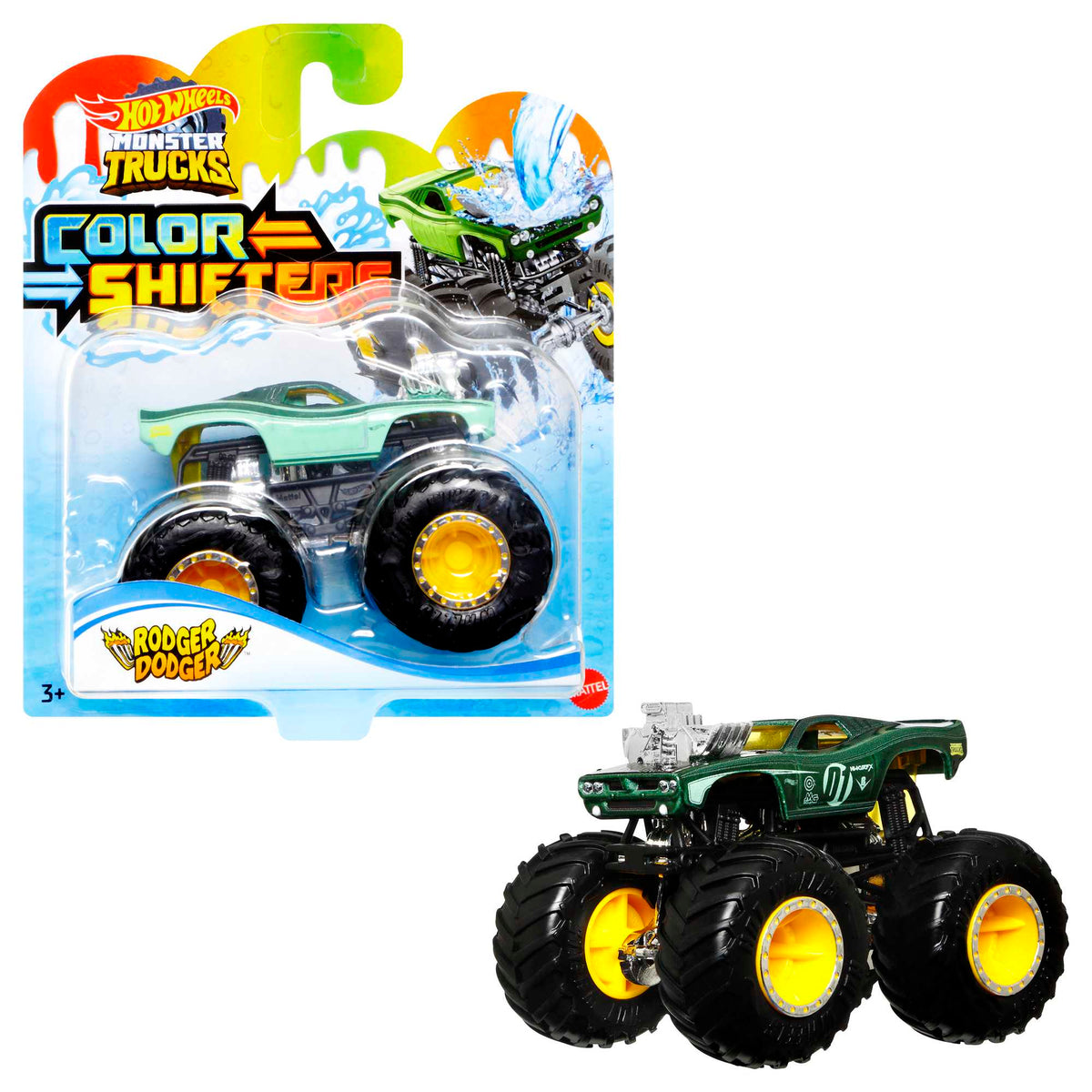 Hot Wheels Monster Trucks Color Shifters Assorted Design
