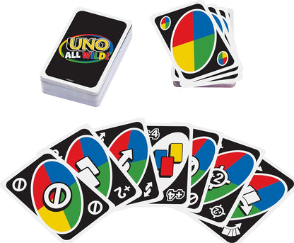 Uno All Wild Card Games Multicolor for Kids & Adult