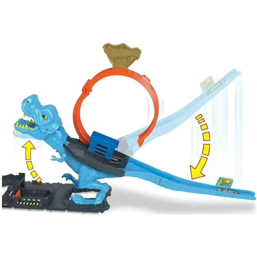 Hot Wheels City T-Rex Chomp Down