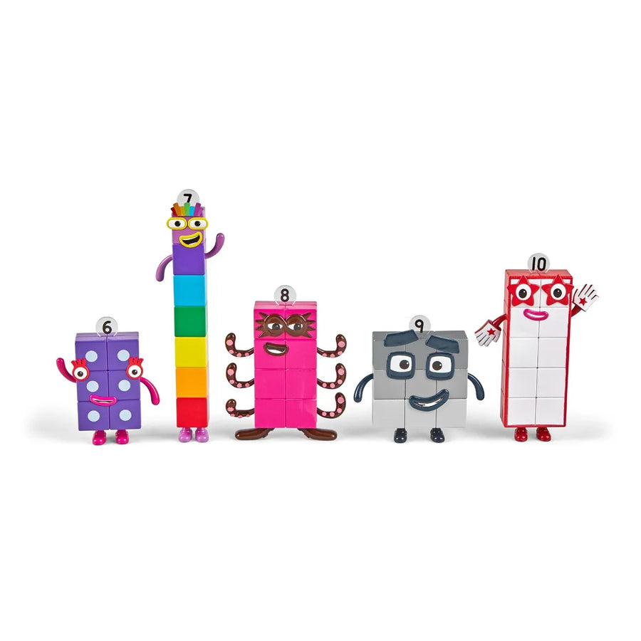 Learning Resources Numberblocks Friends Six to Ten - Educational & Imaginative Play Figures