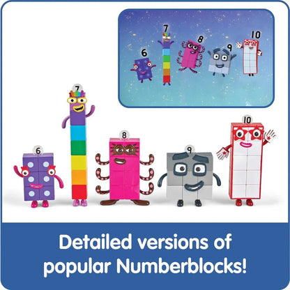 Learning Resources Numberblocks Friends Six to Ten - Educational & Imaginative Play Figures