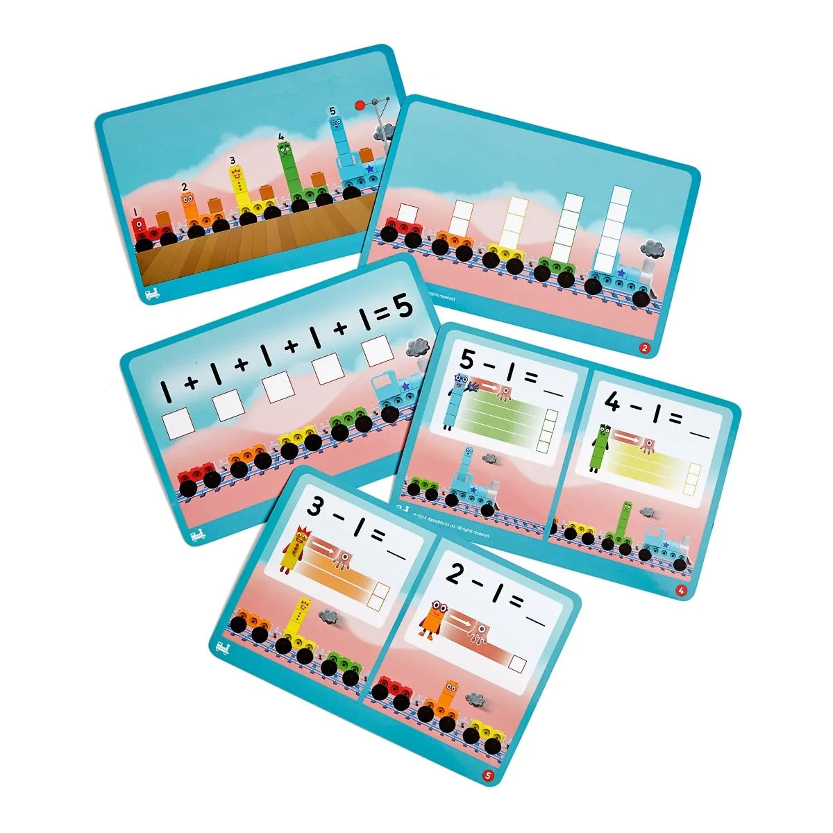 Numberblocks MathLink Cubes Express Train - Build, Count, and Learn