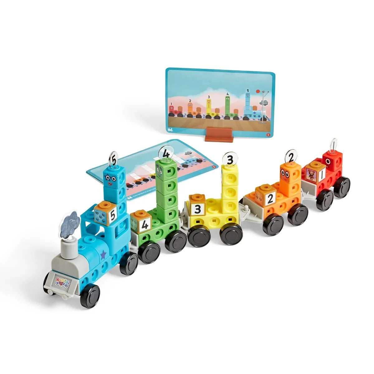 Numberblocks MathLink Cubes Express Train - Build, Count, and Learn