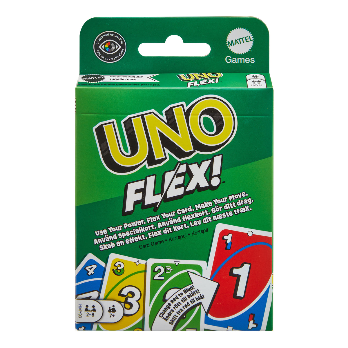 Mattel UNO Flex Family Card Game