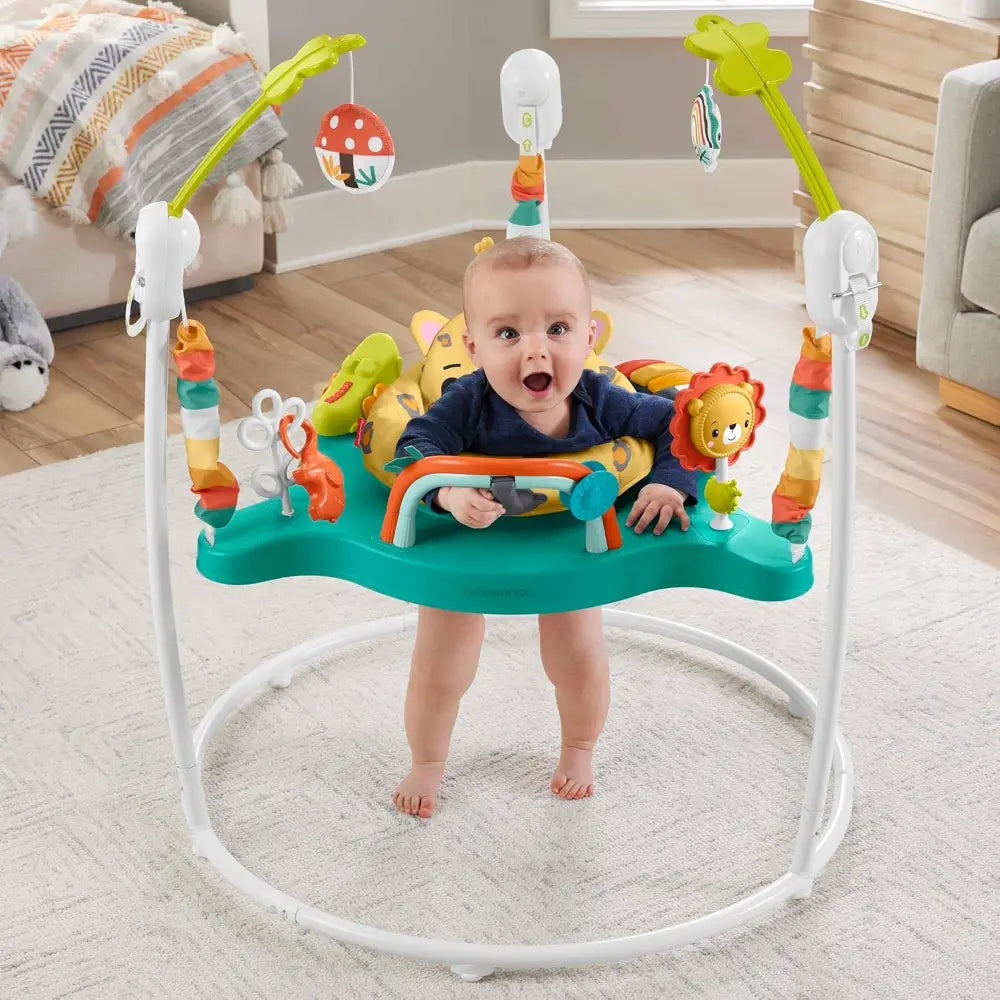 Fisher-Price Leopard Jumperoo Activity Centre