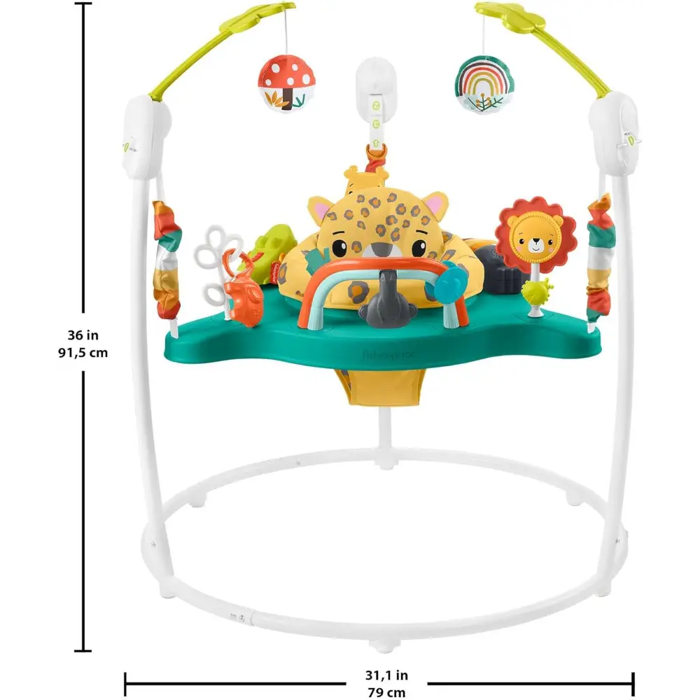 Fisher-Price Leopard Jumperoo Activity Centre