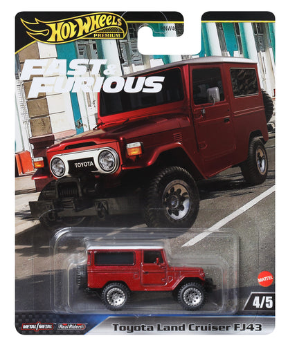 Hot Wheels Die-Cast Fast & Furious Deluxe 1:64 Scale Assorted Design