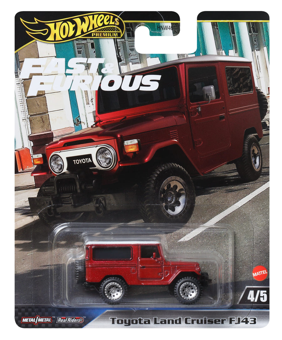 Hot Wheels Die-Cast Fast & Furious Deluxe 1:64 Scale Assorted Design