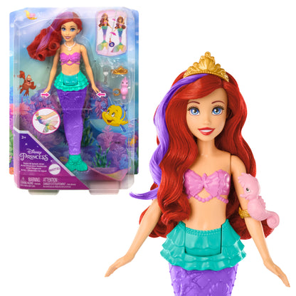 Disney Princess The Little Mermaid Swim & Splash Ariel Fashion Doll