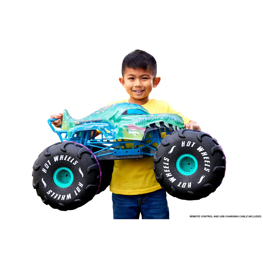 Hot Wheels RC 1:6 Monster Trucks Mega Battery Operated