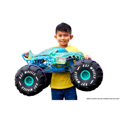 Hot Wheels RC 1:6 Monster Trucks Mega Battery Operated