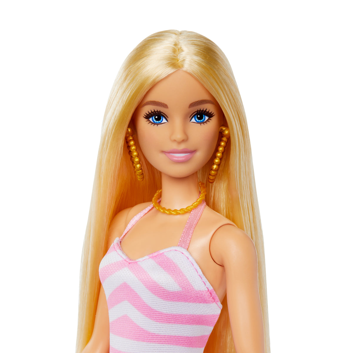 Barbie Swimsuit Fashion Doll with Beach-Themed Accessories