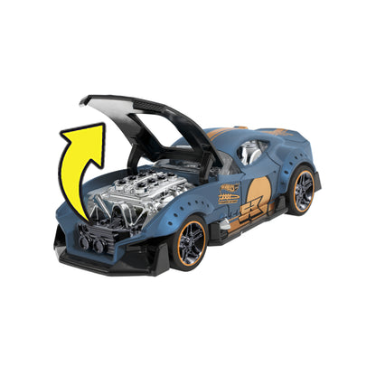 Hot Wheels Pull-Back Speeders Bone Shaker Die-Cast Vehicle Toy for Kids