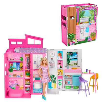 Barbie Getaway Doll House With Doll