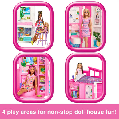 Barbie Getaway Doll House With Doll