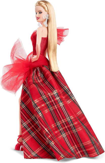 Barbie Blonde Holiday Doll Kids Collectible Fashion Doll