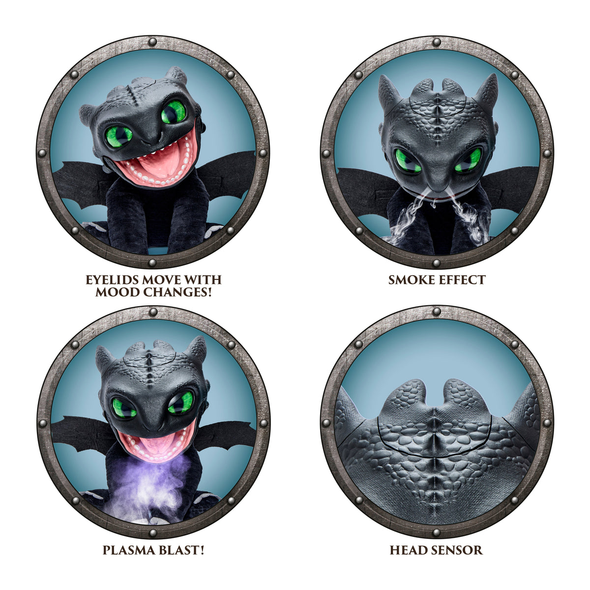 How to Train your Dragon Realfx Toothless Puppetronic Toys