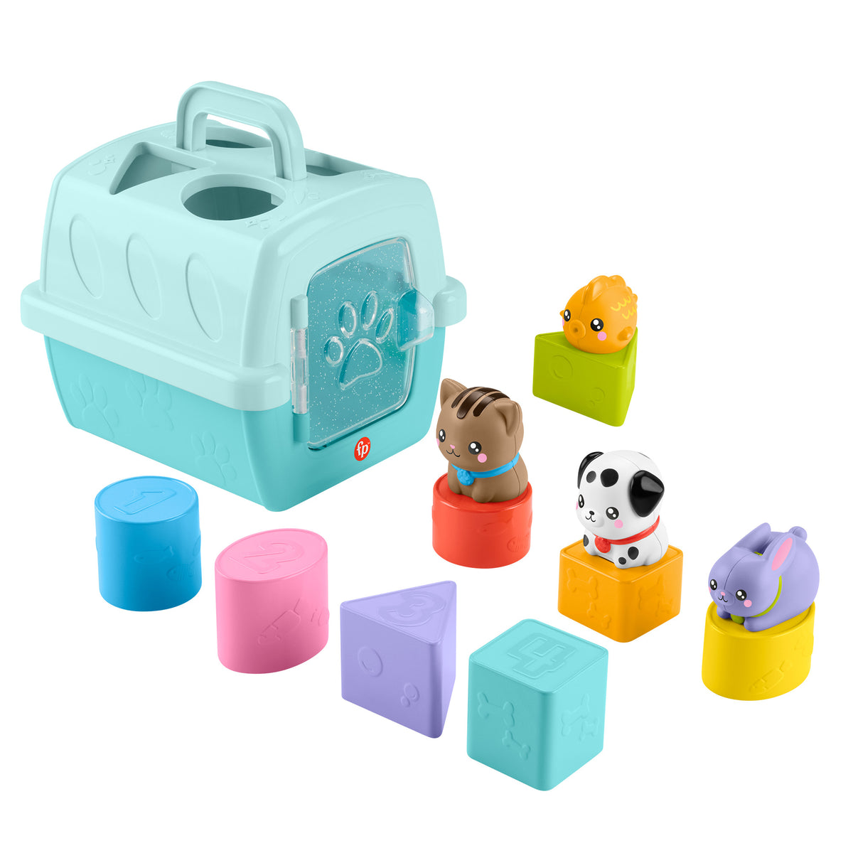 Fisher-Price Pets Sort & Stow Pet Carrier Activity Toy