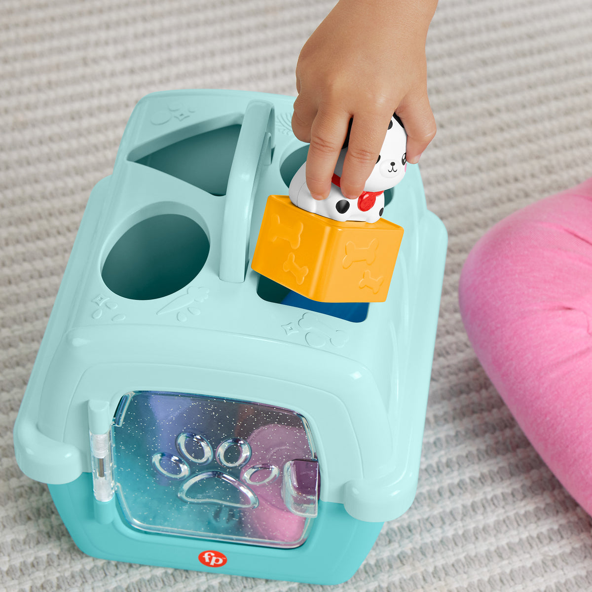 Fisher-Price Pets Sort & Stow Pet Carrier Activity Toy