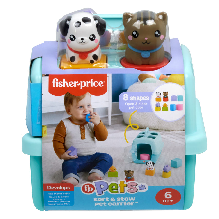 Fisher-Price Pets Sort & Stow Pet Carrier Activity Toy