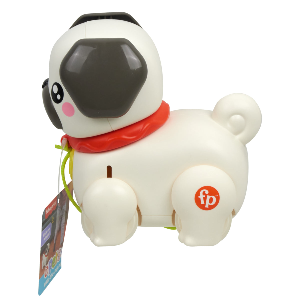 Fisher-Price Pets Walk the Pug Baby Activity Toy