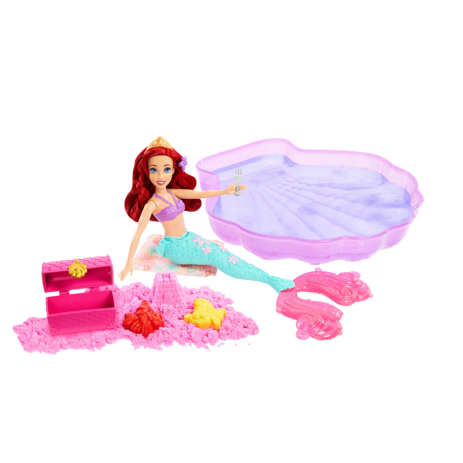 Disney Princess Ariel Mermaid Fashion Doll with Pool Playset & Accessories