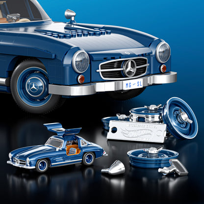 Hot Wheels Brick Shop Premium Mercedes-Benz 300 SL - 1:12 Scale