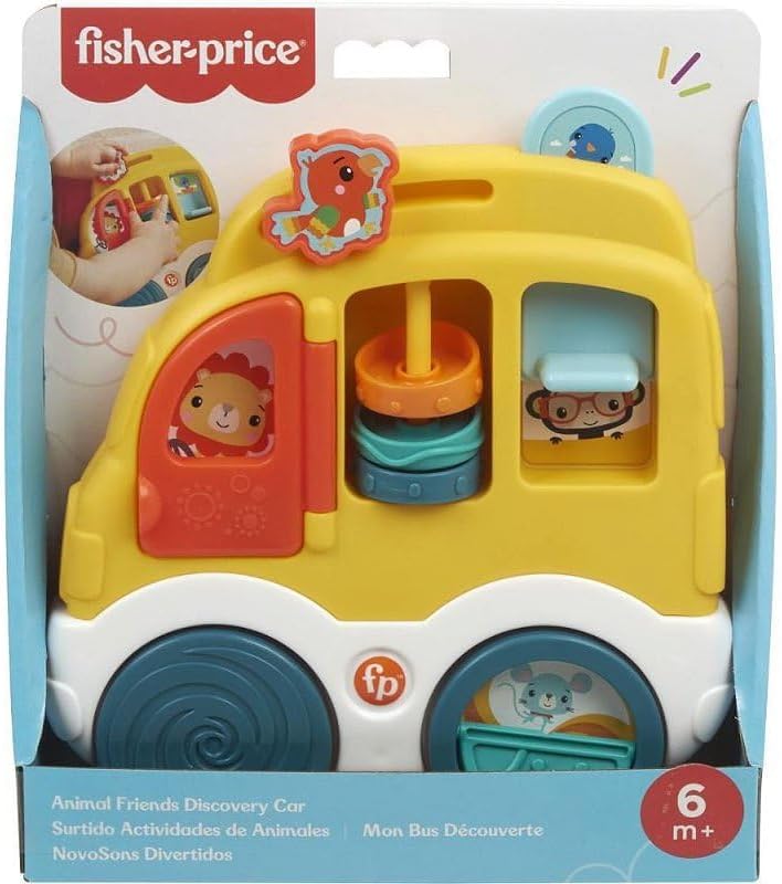 Fisher-Price Animal Friends Discovery Baby Activity Toy Assorted  Design