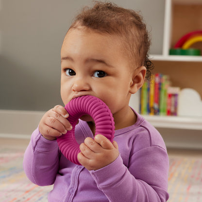 Fisher-Price Sensory Rock-a-Stack Rings Baby Stacking Toy