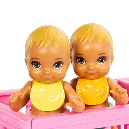 Barbie Skipper Twinning Nursery Doll Playset with Baby Dolls & Accessories