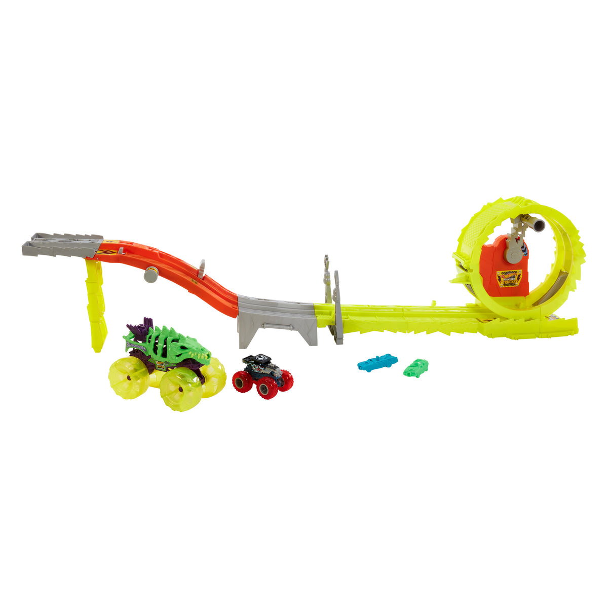 Hot Wheels Monster Trucks Power Smasher 1:64 Scale Die-Cast Vehicle Toy for kids