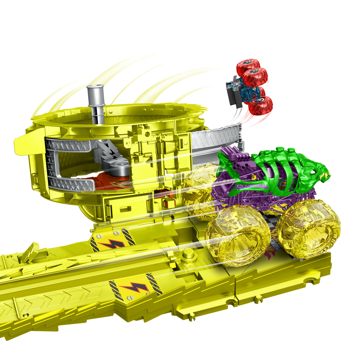Hot Wheels Monster Trucks Power Smasher 1:64 Scale Die-Cast Vehicle Toy for kids