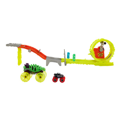 Hot Wheels Monster Trucks Power Smasher 1:64 Scale Die-Cast Vehicle Toy for kids