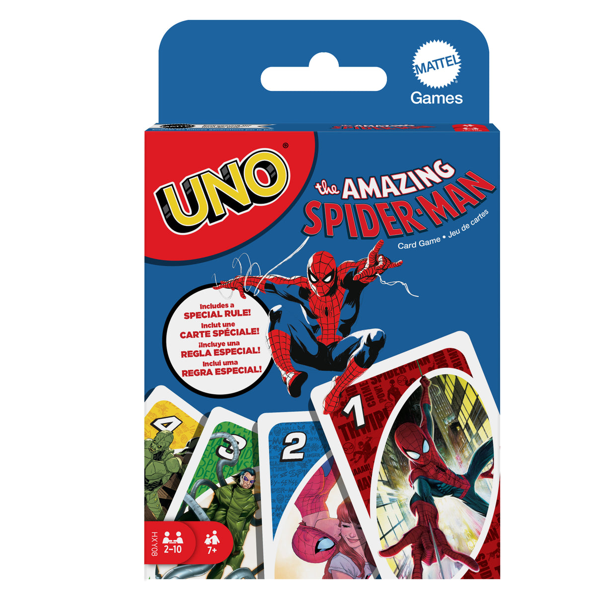 Mattel UNO The Amazing Spider-Man Card Game