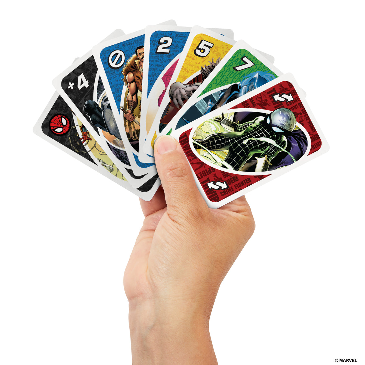 Mattel UNO The Amazing Spider-Man Card Game