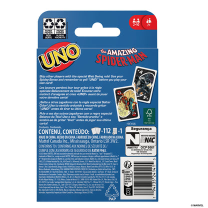 Mattel UNO The Amazing Spider-Man Card Game