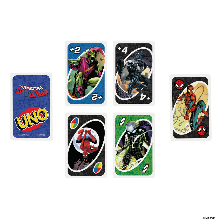 Mattel UNO The Amazing Spider-Man Card Game