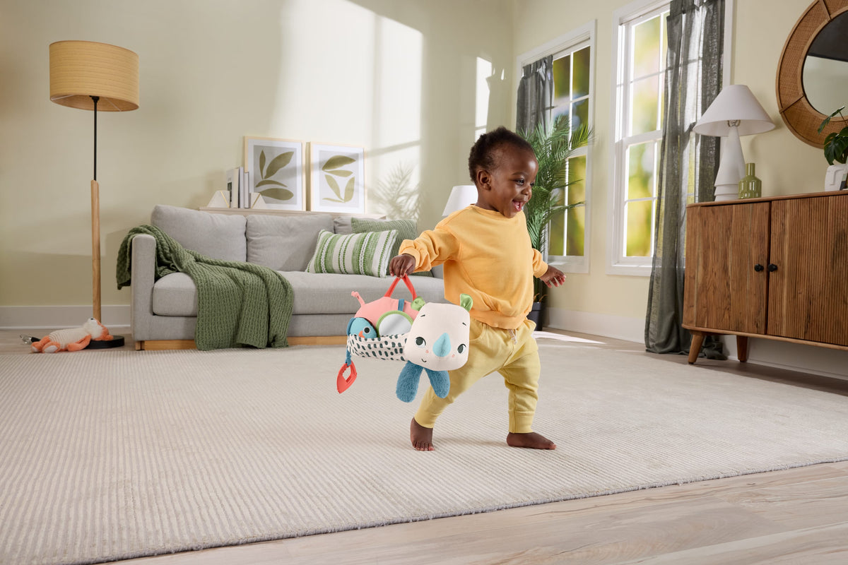 Fisher-Price Planet Friends Roaming Rhino Baby Activity Toy