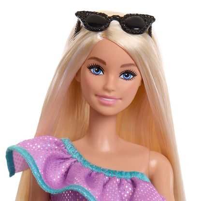 Barbie Doll with 3 Fashion Outfits Playset