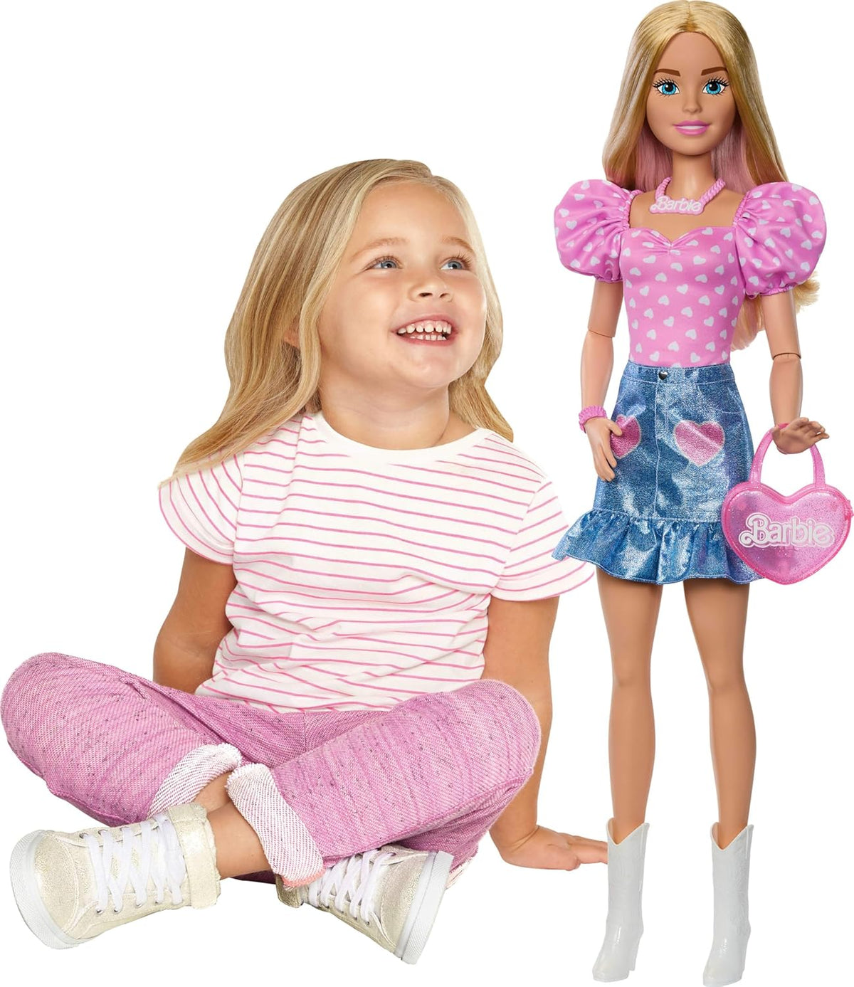 Barbie Doll And Accessories 28-Piece