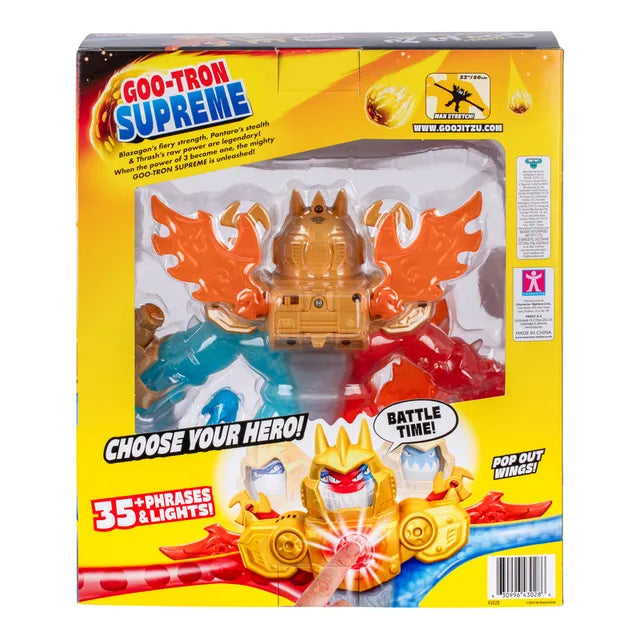 Goojitzu Mmdns Goo-Tron Mr Fantastic Action Figures