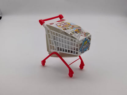 Miniworld Mini Mart Shopping Cart Playset for Kids