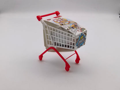 Miniworld Mini Mart Shopping Cart Playset for Kids