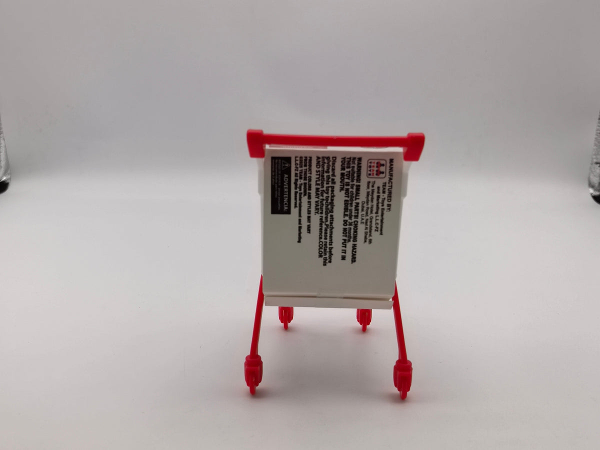 Miniworld Mini Mart Shopping Cart Playset for Kids