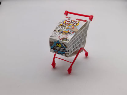 Miniworld Mini Mart Shopping Cart Playset for Kids