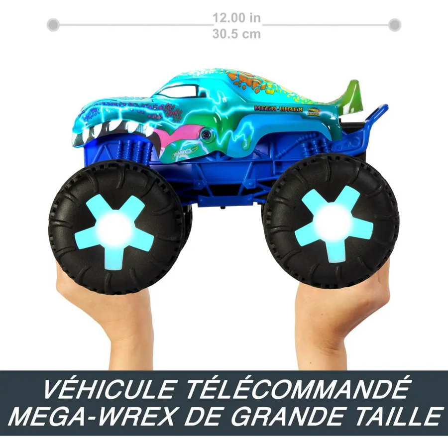 Hot Wheels Monster Truck Mega-Wrex Alive RC 1:15 Vehicle