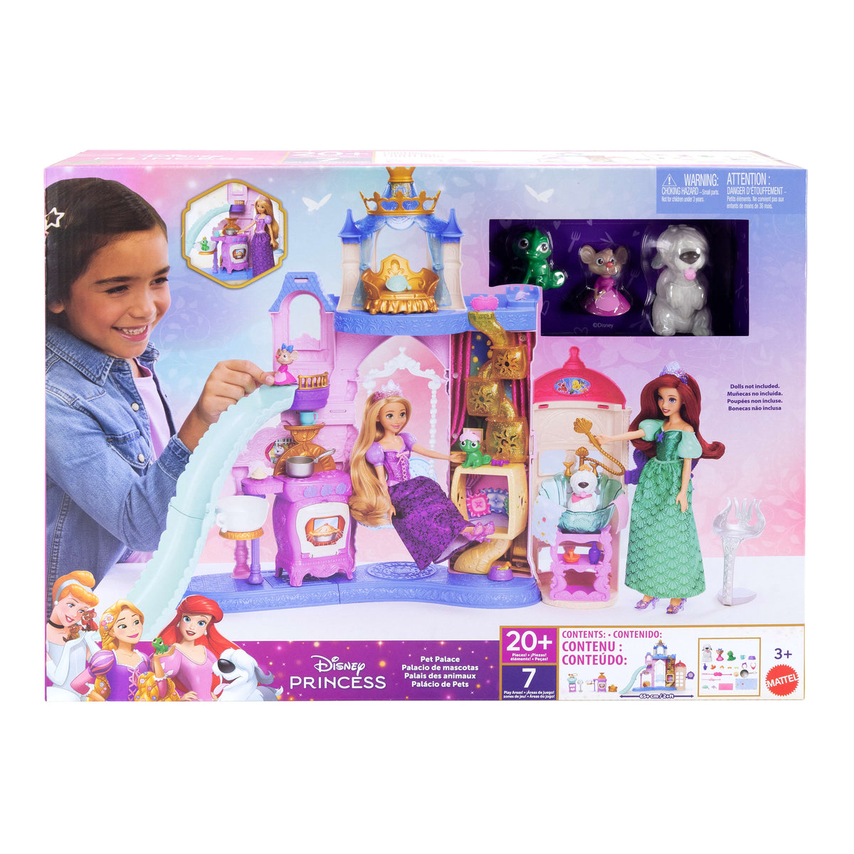Disney Princess Pet Palace Playset with Accessories