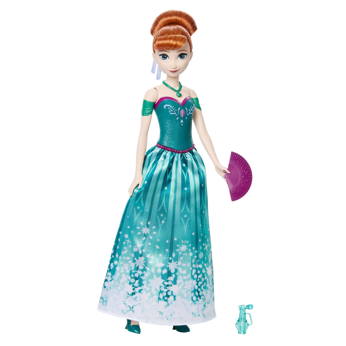 Disney Frozen Anna Spin & Reveal Fashion Doll Set with Surprises
