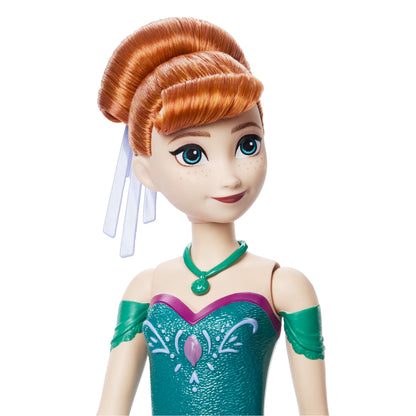 Disney Frozen Anna Spin & Reveal Fashion Doll Set with Surprises
